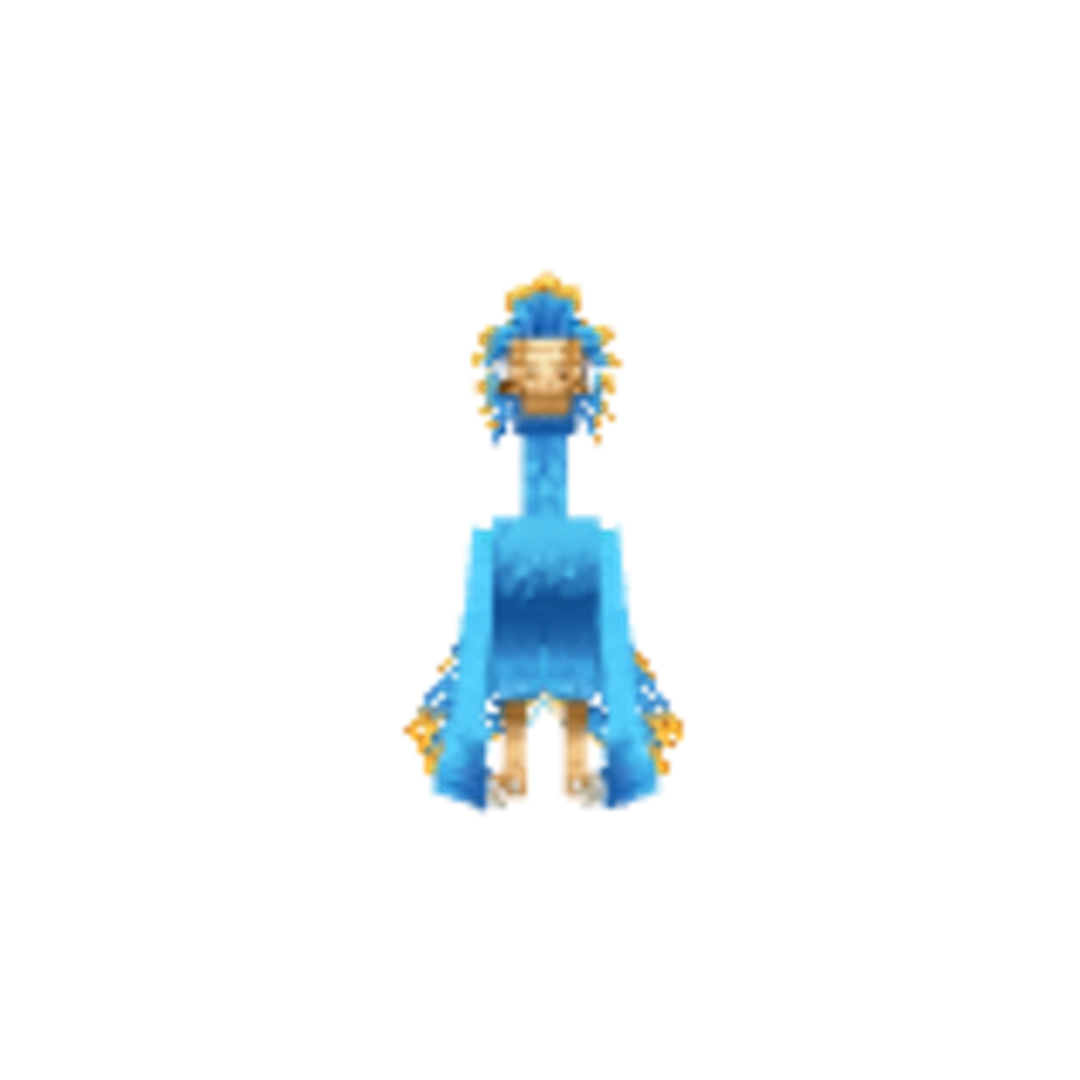 Vista del modelo Archaeopteryx de Hytale