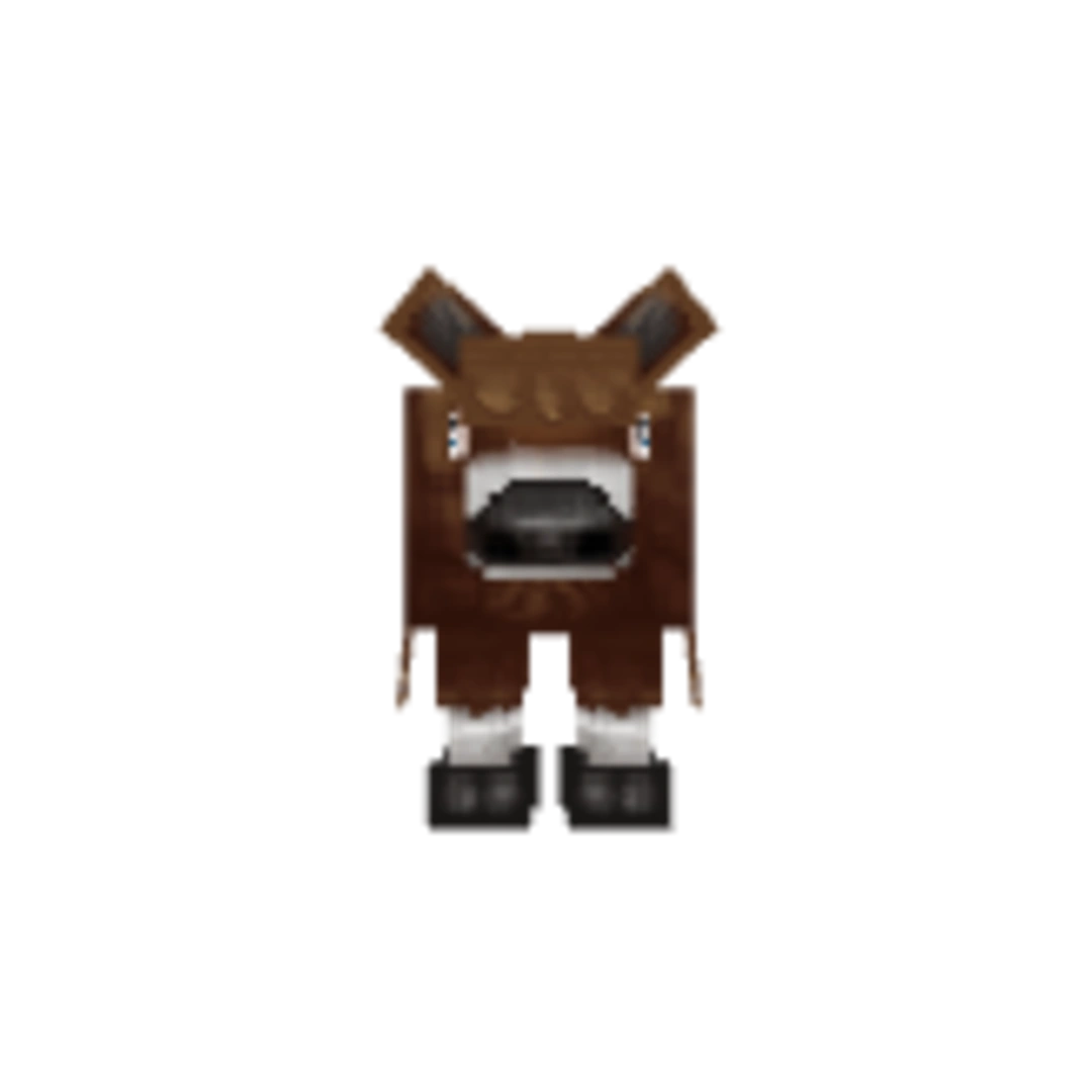 Vista del modelo Bison_Calf de Hytale