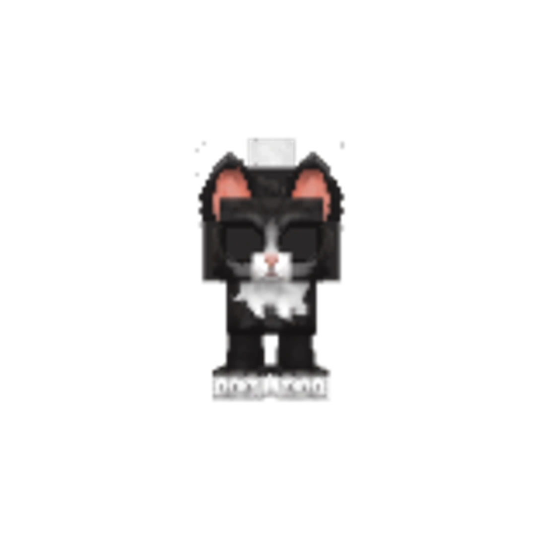 Vista del modelo Cat de Hytale