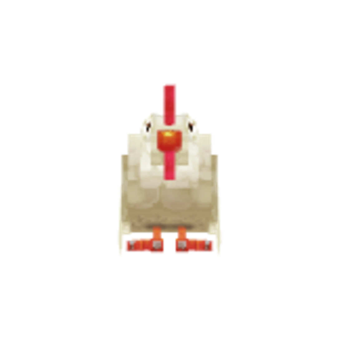 Vista del modelo Chicken de Hytale