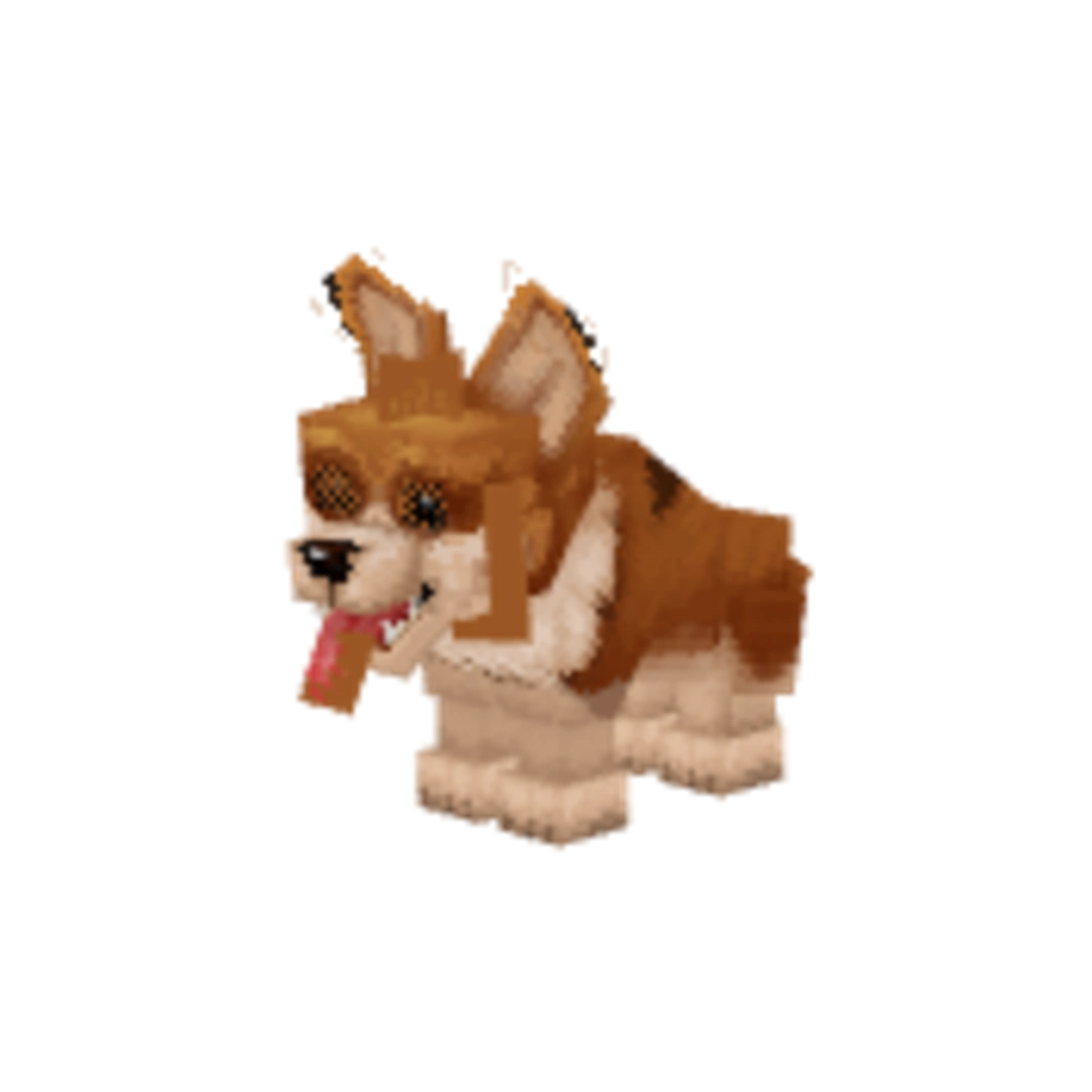 Modelo 3D de Corgi-Model_default