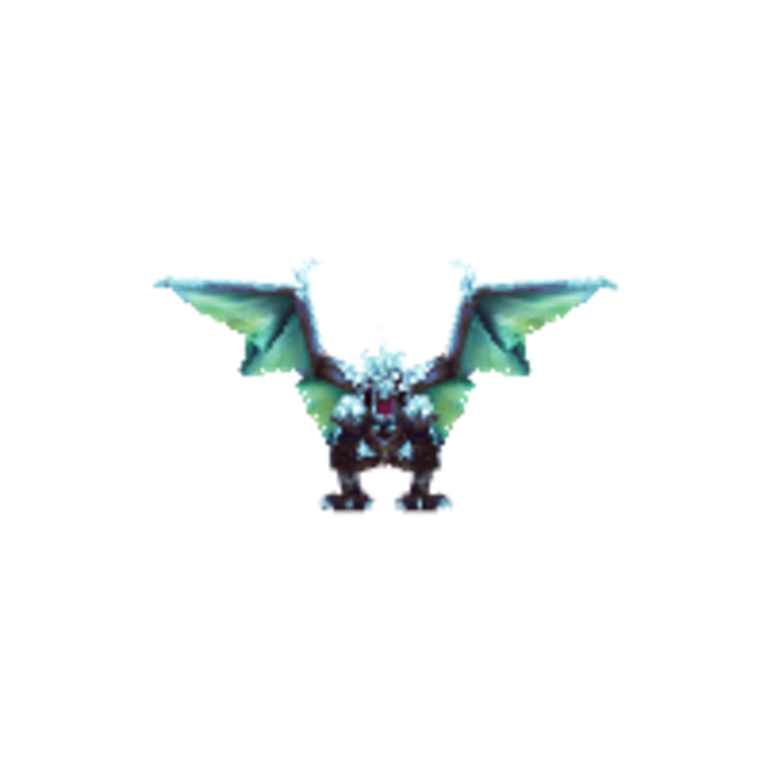 Vista del modelo Dragon_Frost de Hytale