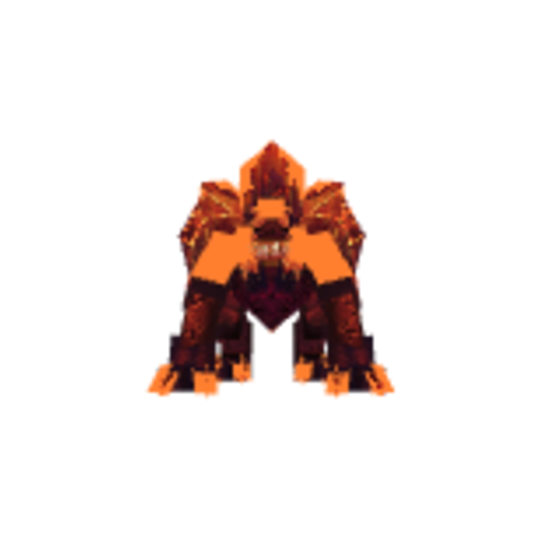 Vista del modelo Emberwulf de Hytale