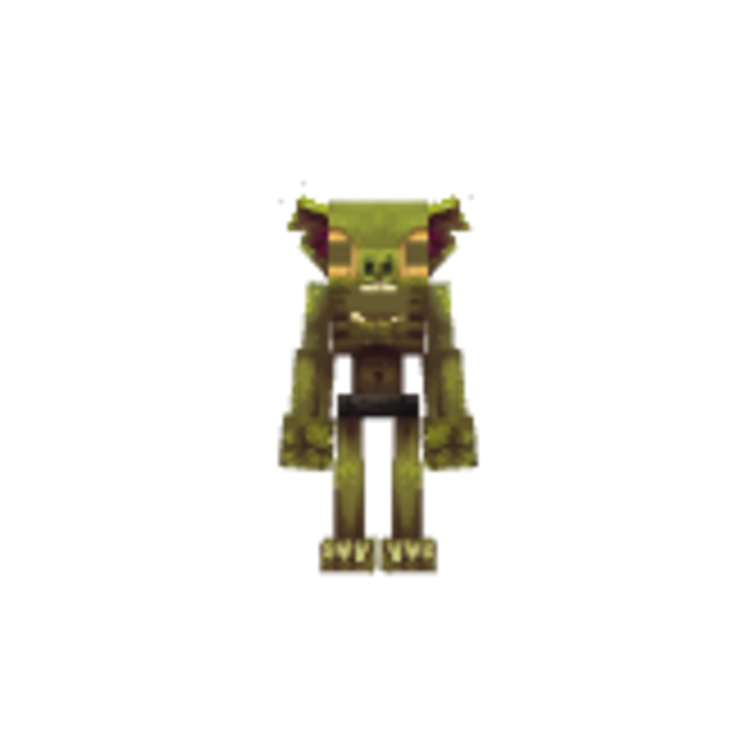 Vista del modelo Goblin-Moldy de Hytale