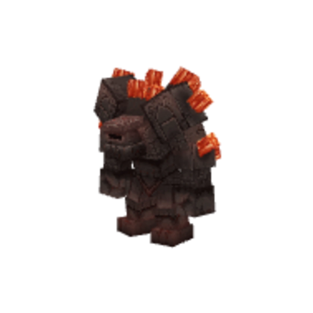 Modelo 3D de Golem_Crystal-Flame