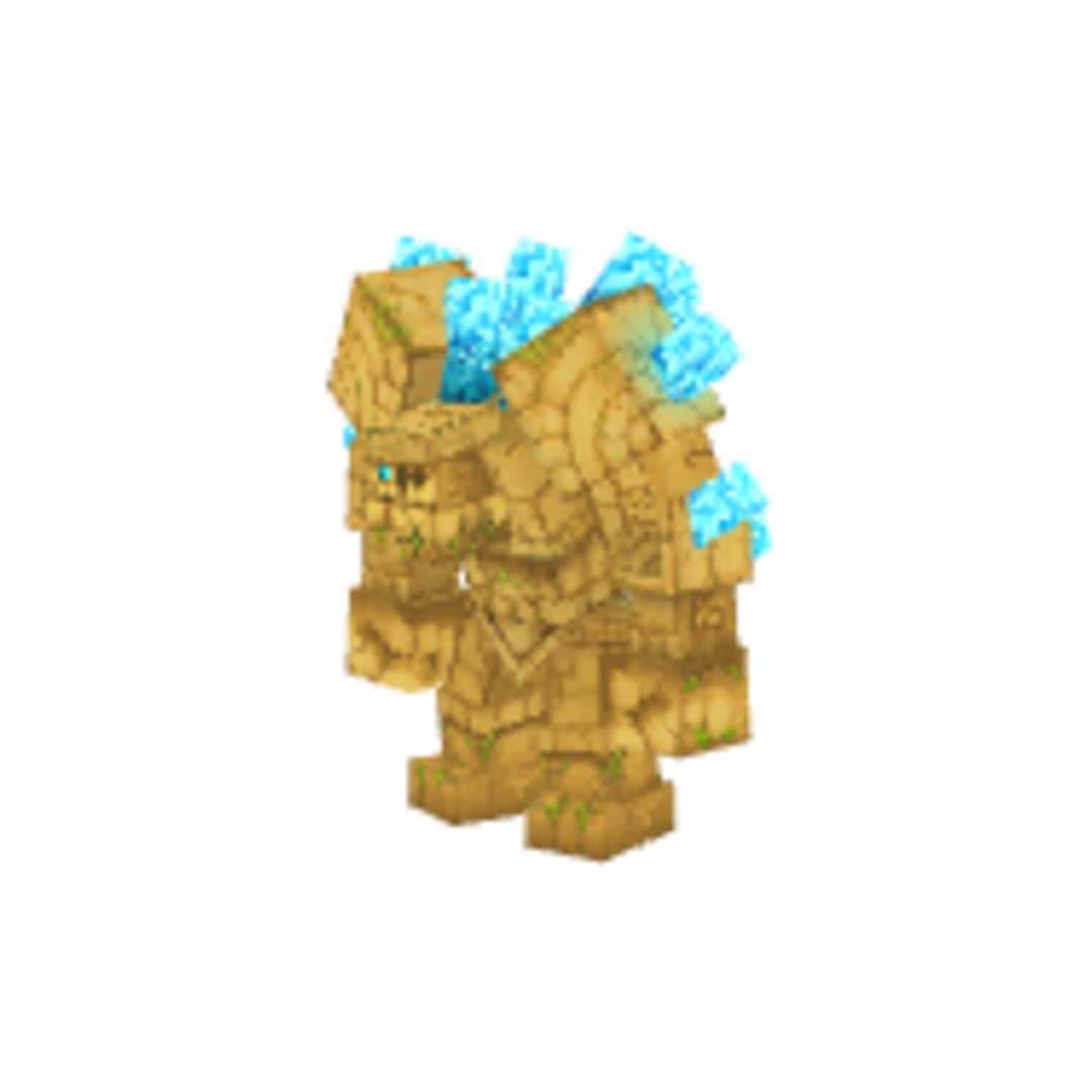 Modelo 3D de Golem_Crystal-Sand