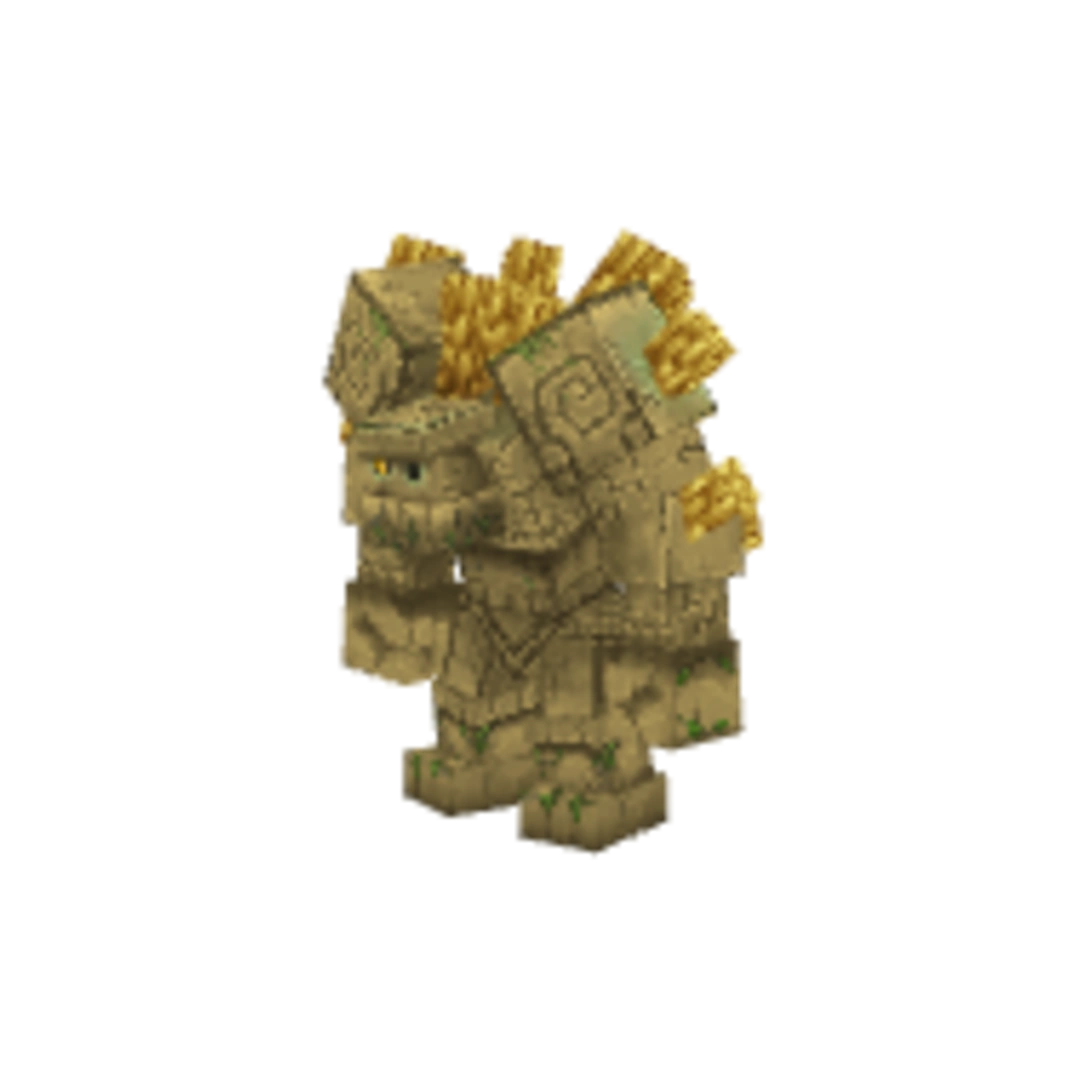 Modelo 3D de Golem_Crystal-Thunder