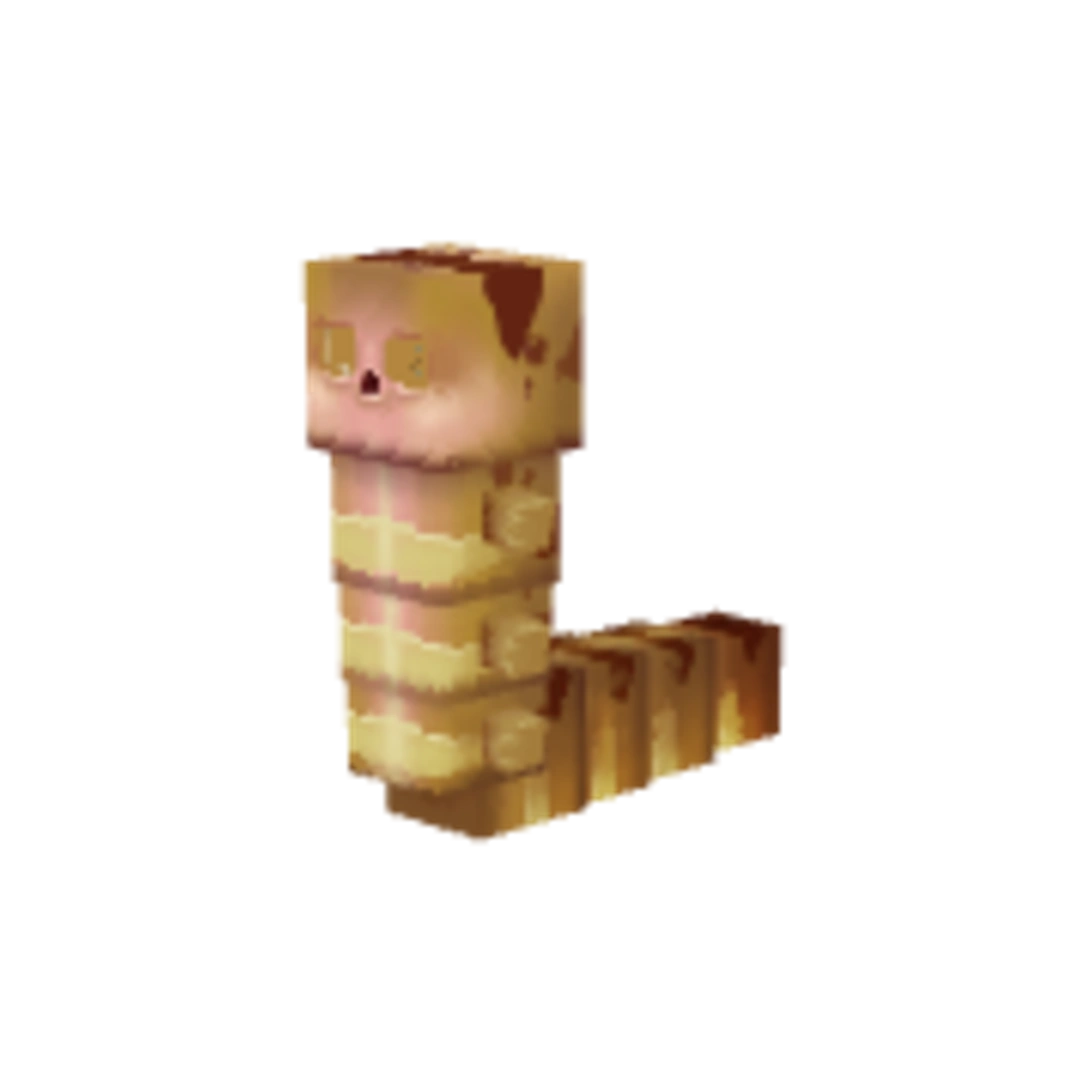 Modelo 3D de Hatworm-Model_Pink
