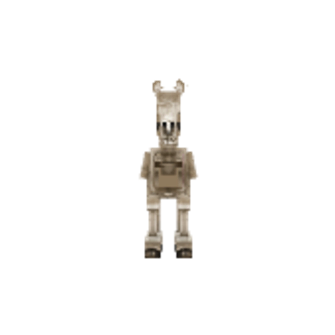 Vista del modelo Horse_Skeleton de Hytale