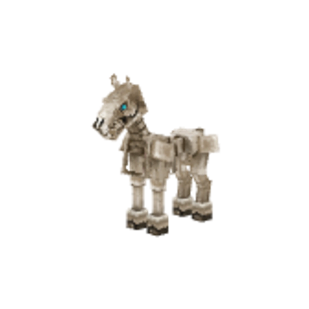 Modelo 3D de Horse_Skeleton