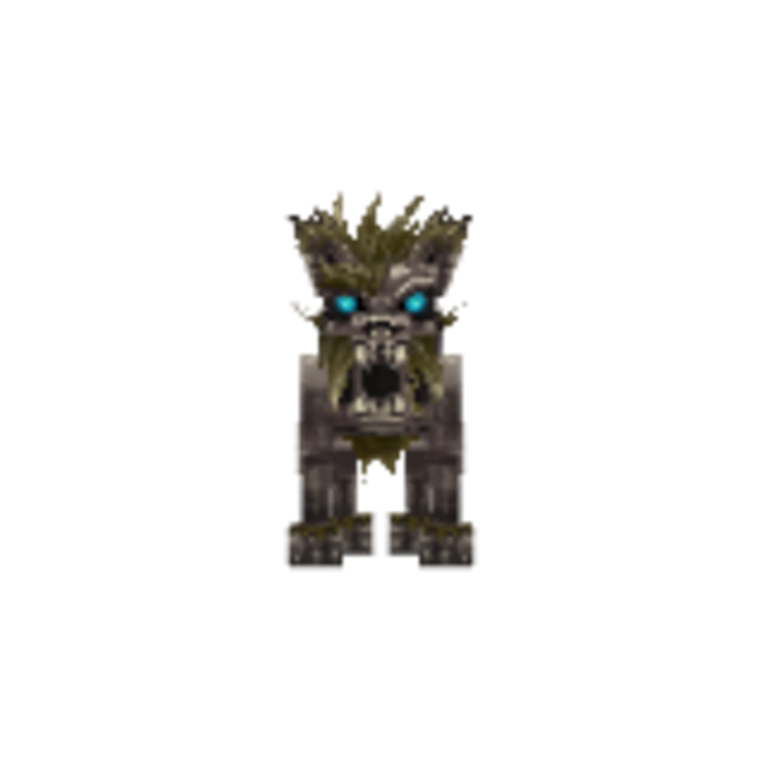 Vista del modelo Hound_Bleached-Model_Texture de Hytale