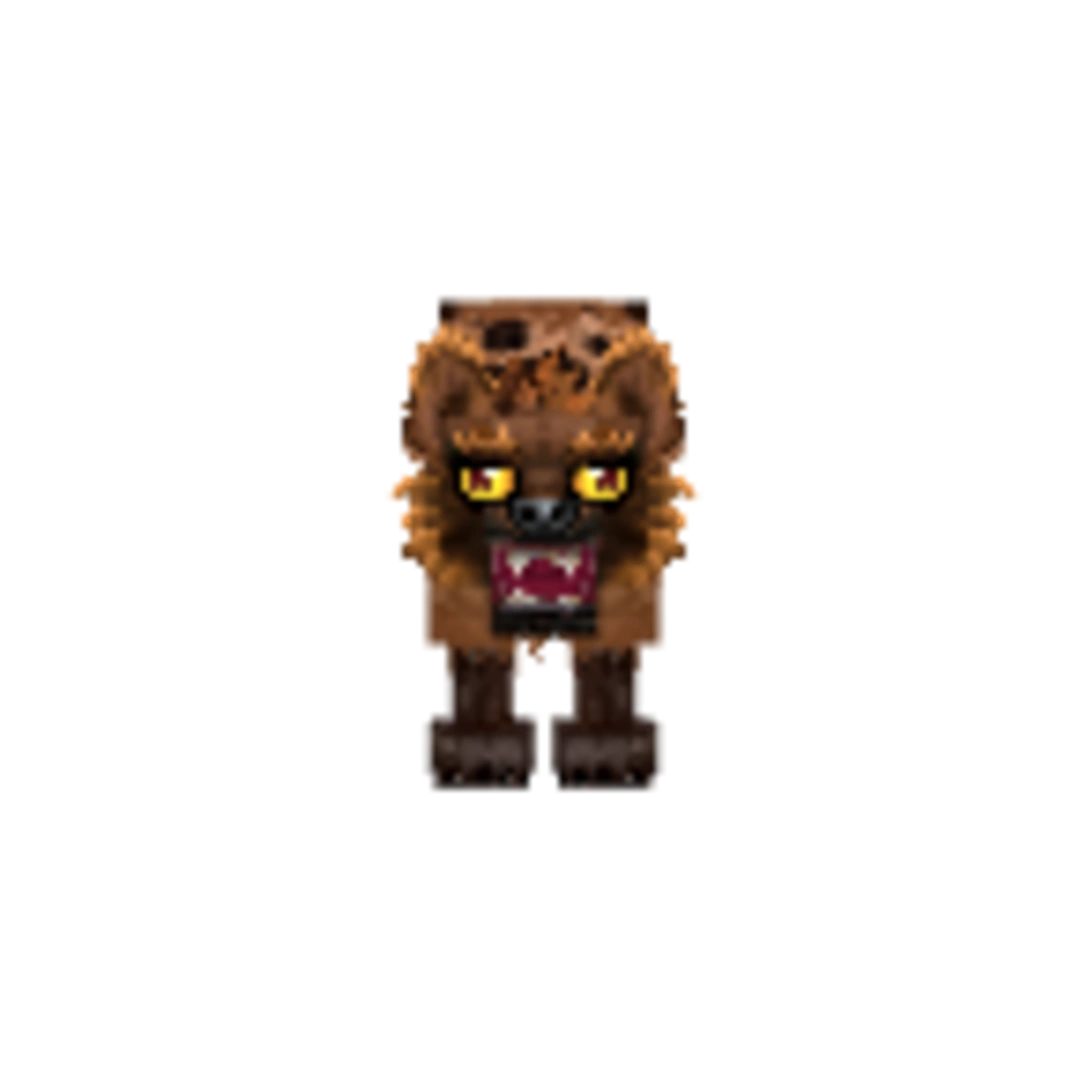 Vista del modelo Hyena de Hytale