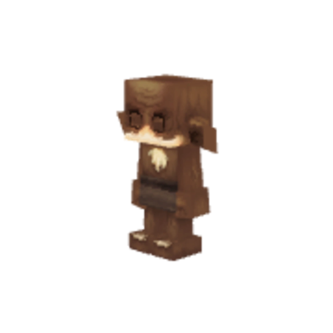 Modelo 3D de Kweebec_Sapling-Brown