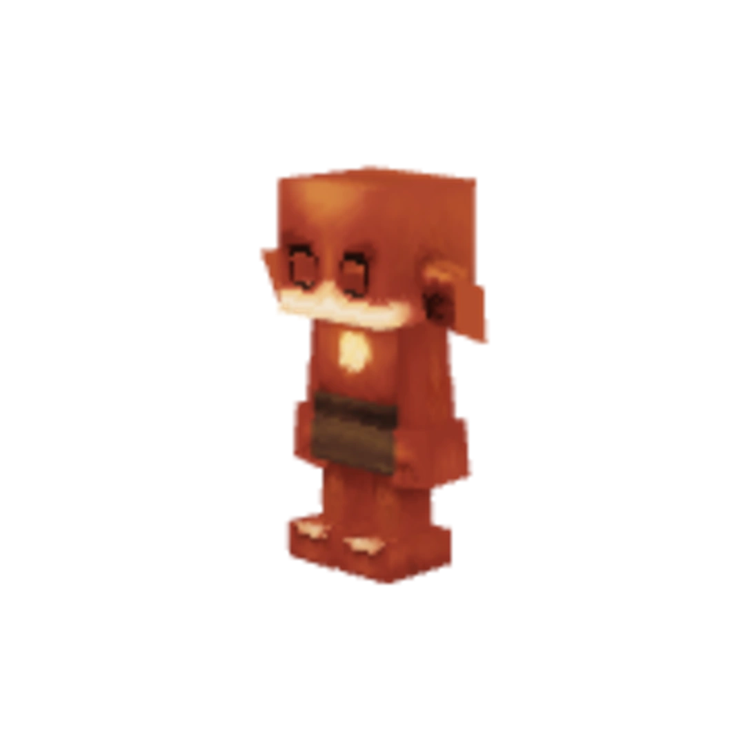 Modelo 3D de Kweebec_Sapling-Orange