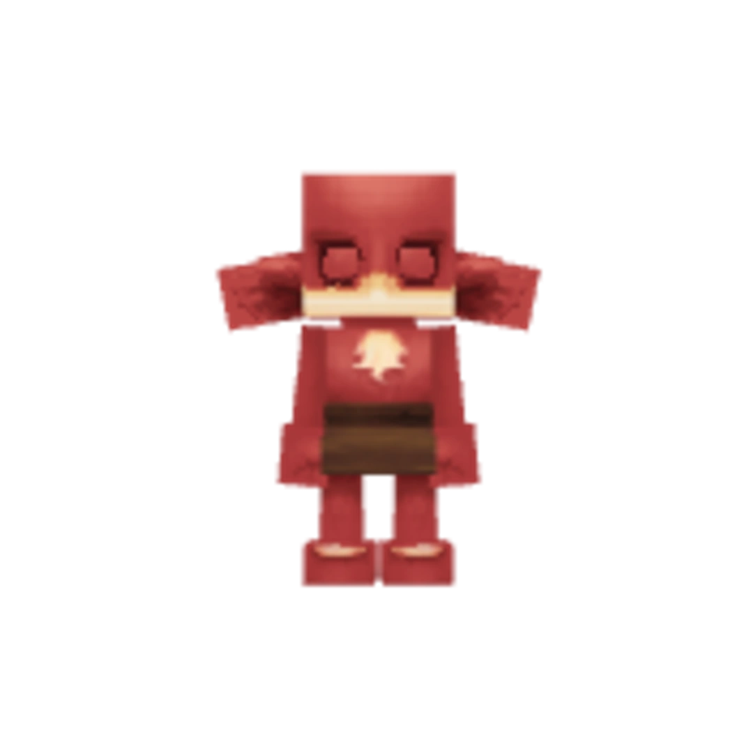 Vista del modelo Kweebec_Sapling-Pink de Hytale