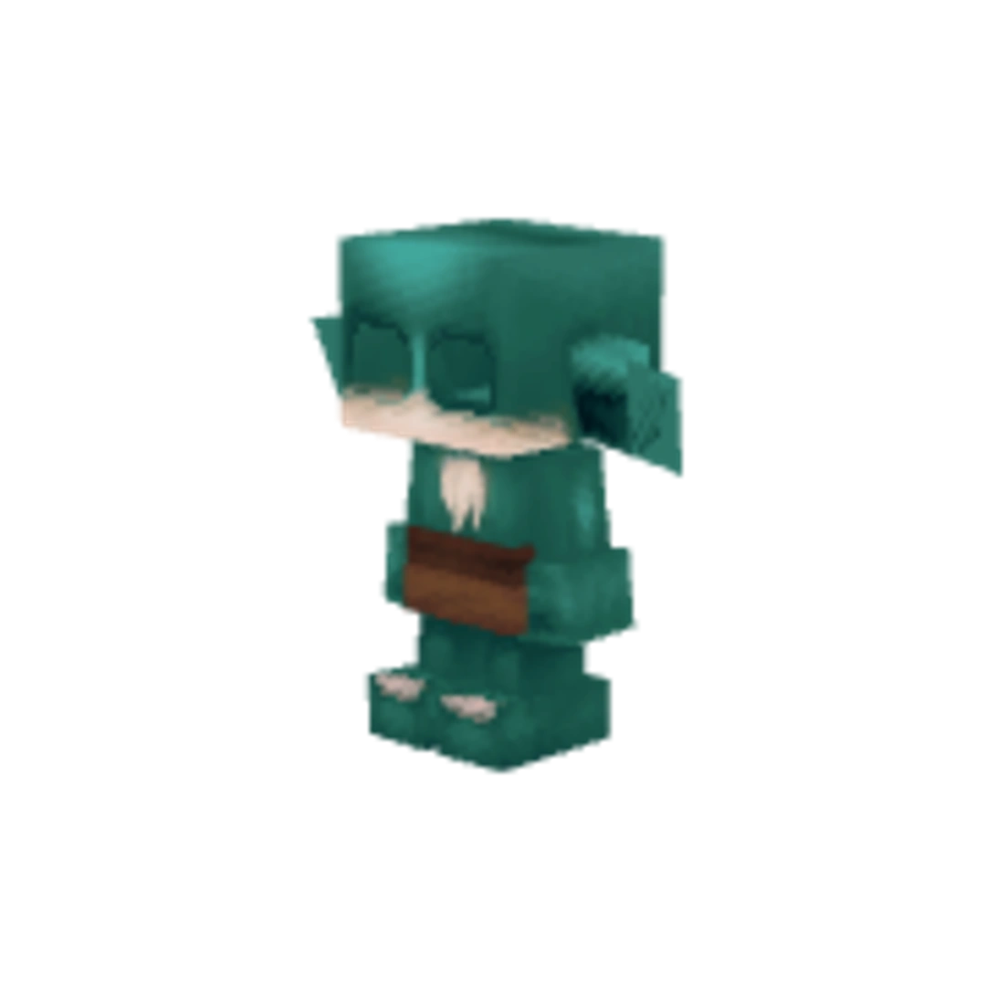 Modelo 3D de Kweebec_Sproutling-Blue