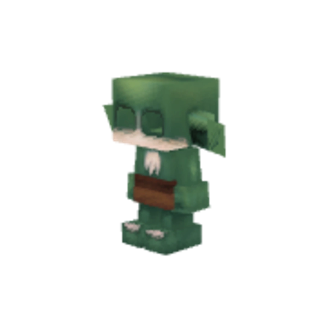 Modelo 3D de Kweebec_Sproutling-Green
