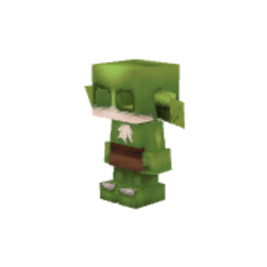 Modelo 3D de Kweebec_Sproutling-Lime
