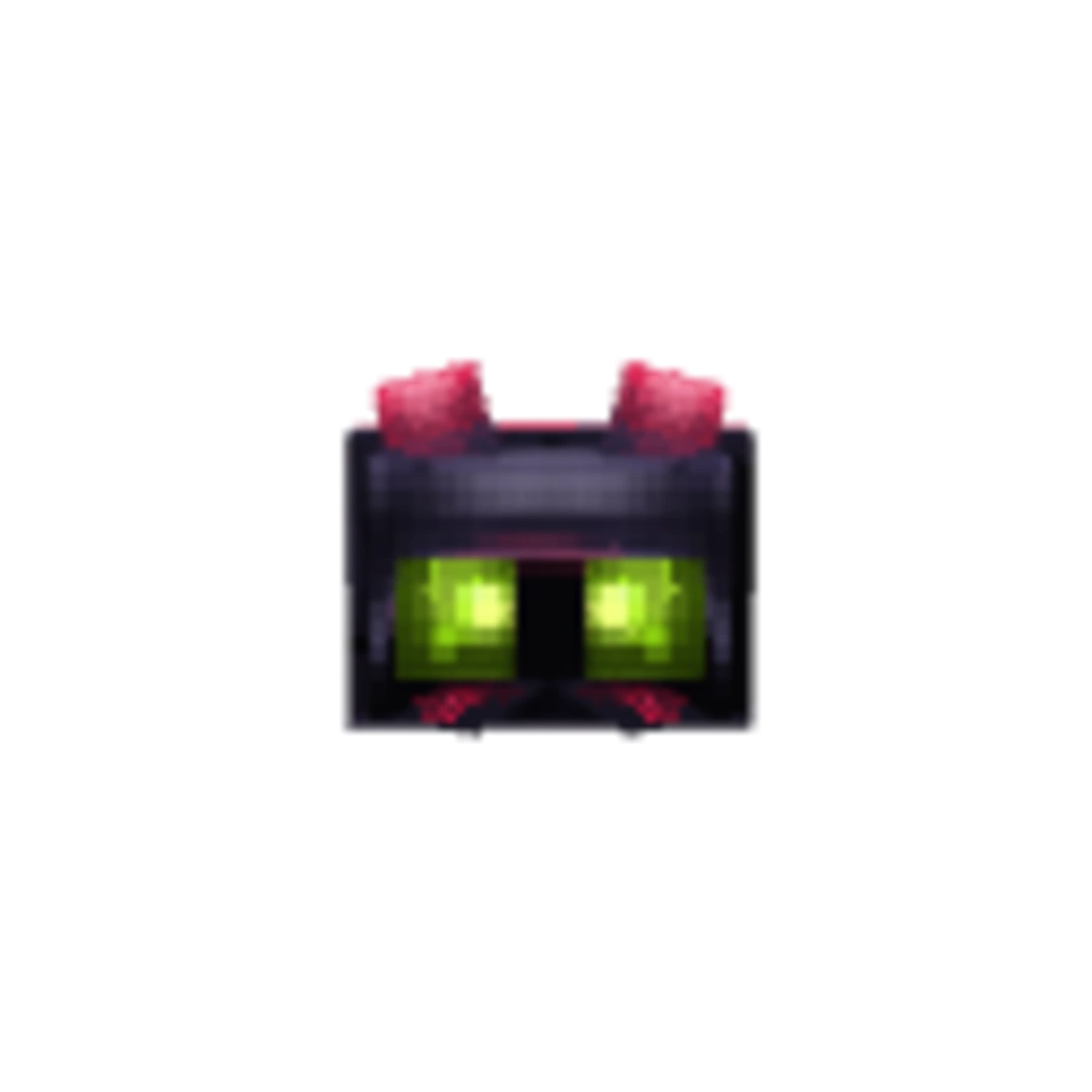 Vista del modelo Larva-Model_Void de Hytale