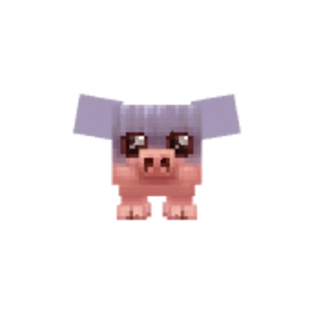 Vista del modelo Piglet-Texture_Wild de Hytale