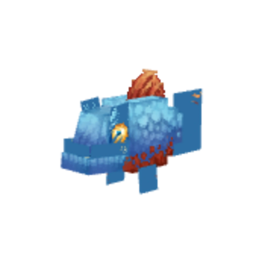 Modelo 3D de Piranha