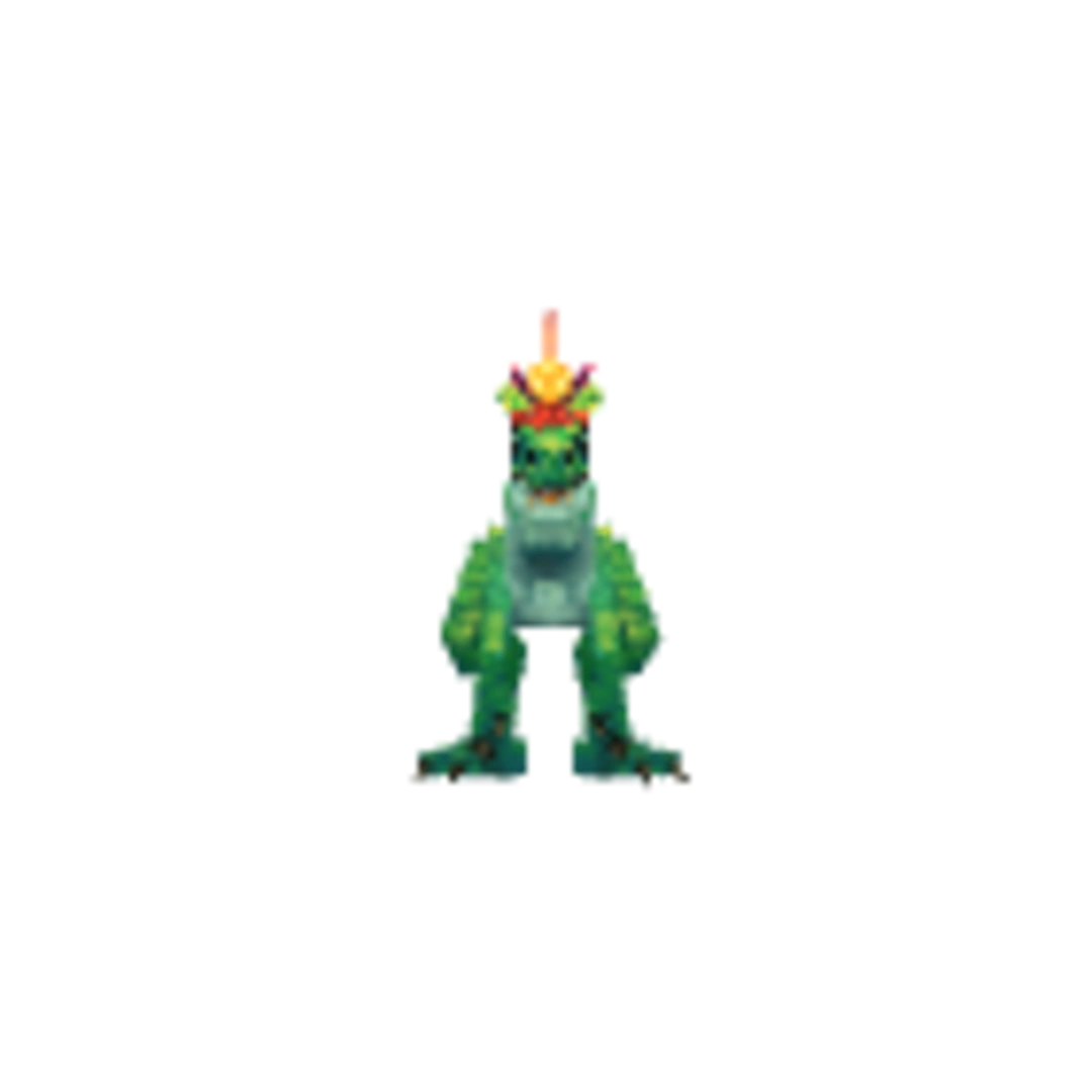 Vista del modelo Raptor_Cave de Hytale