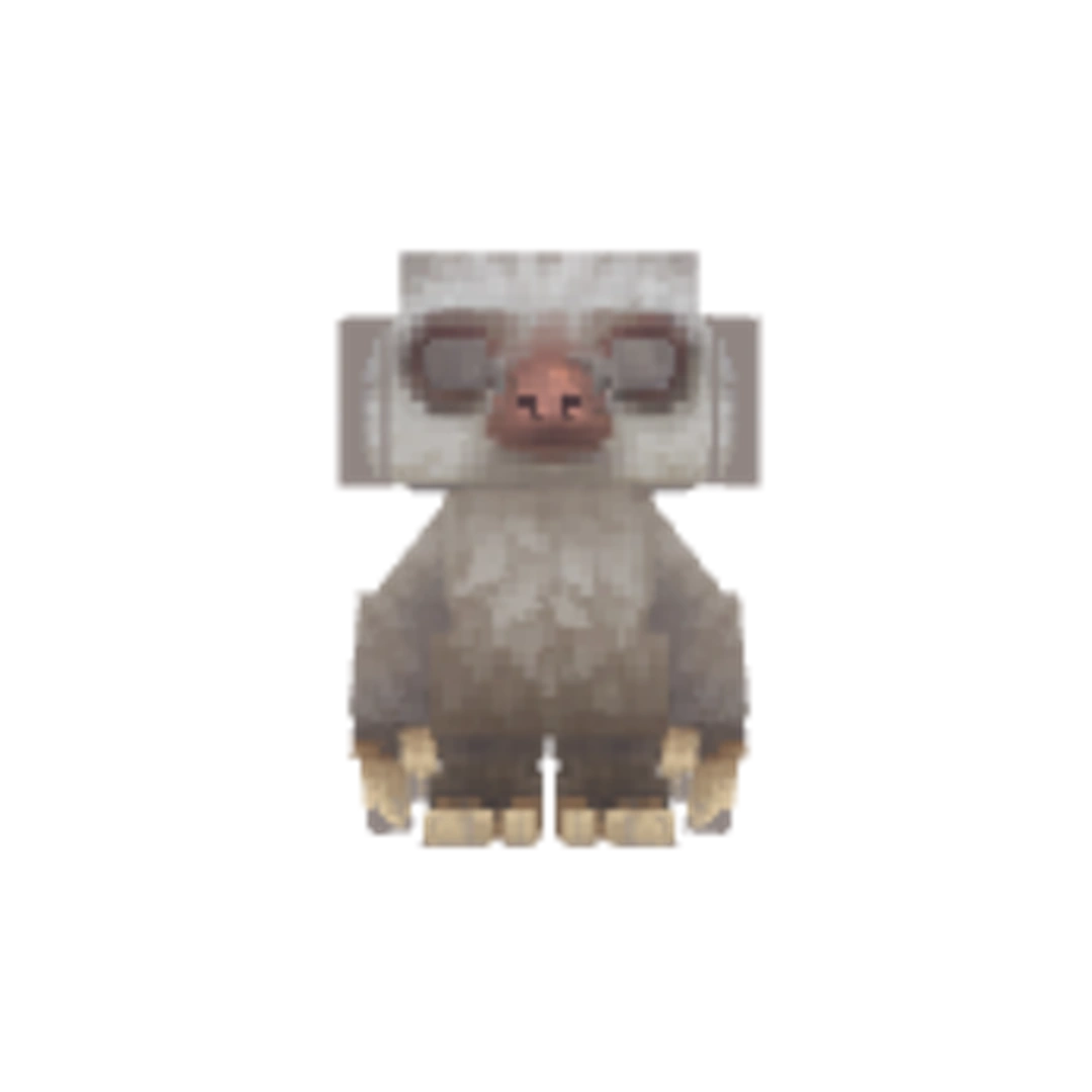 Vista del modelo Slothian_Kid de Hytale