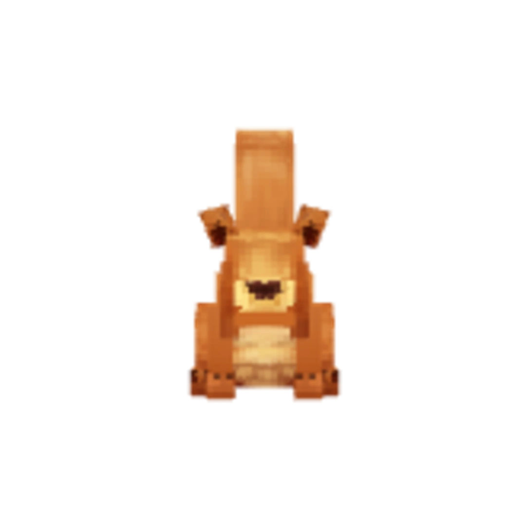 Vista del modelo Squirrel de Hytale