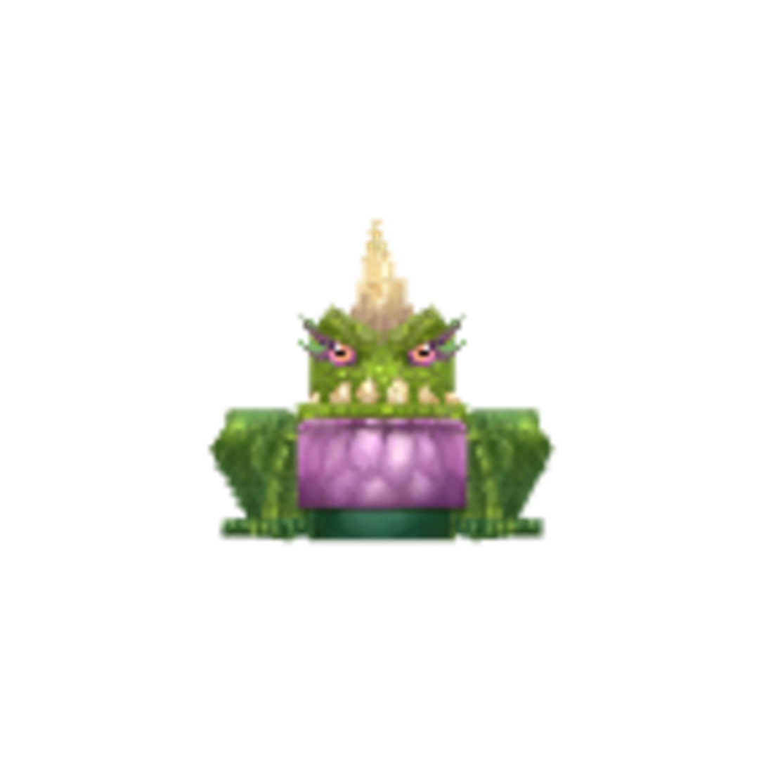 Vista del modelo Toad_Rhino-Green de Hytale