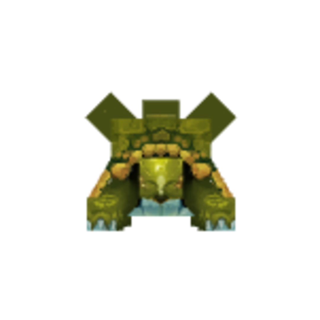 Vista del modelo Tortoise de Hytale