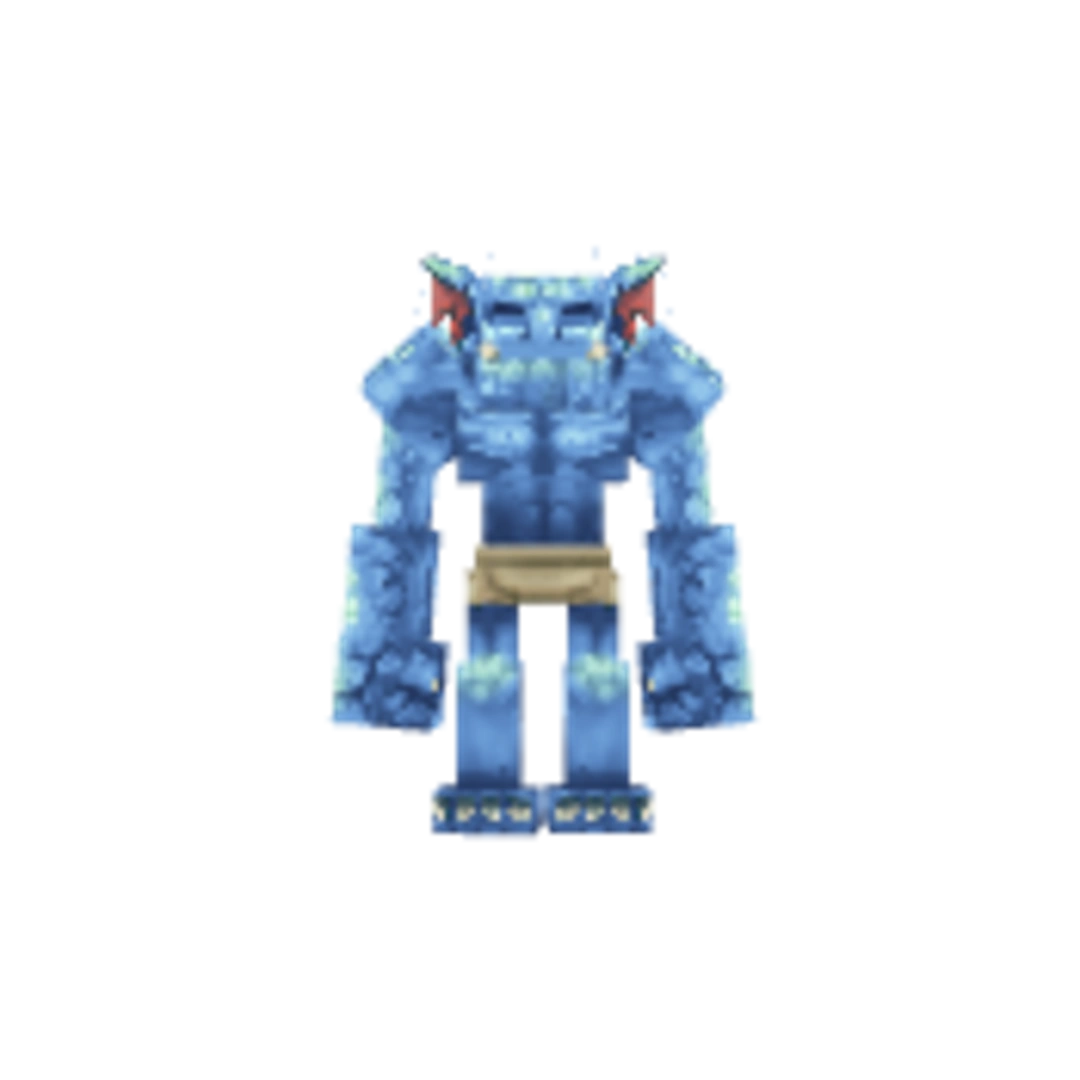 Vista del modelo Trork-Blue de Hytale