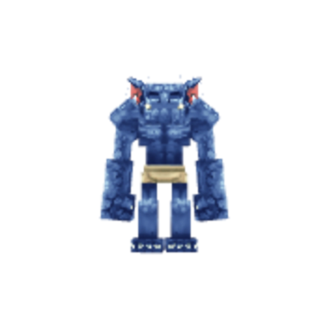 Vista del modelo Trork-Blue_Dark de Hytale