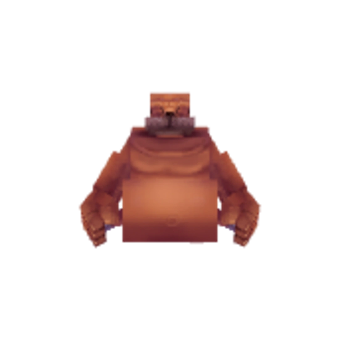 Vista del modelo Tuluk-Model_Brown de Hytale