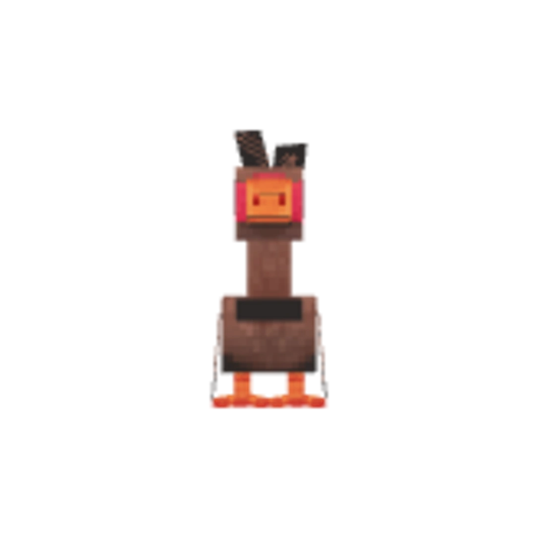 Vista del modelo Turkey_Chick de Hytale