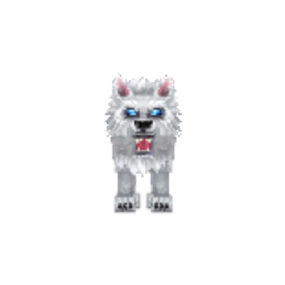 Vista del modelo Wolf-White de Hytale